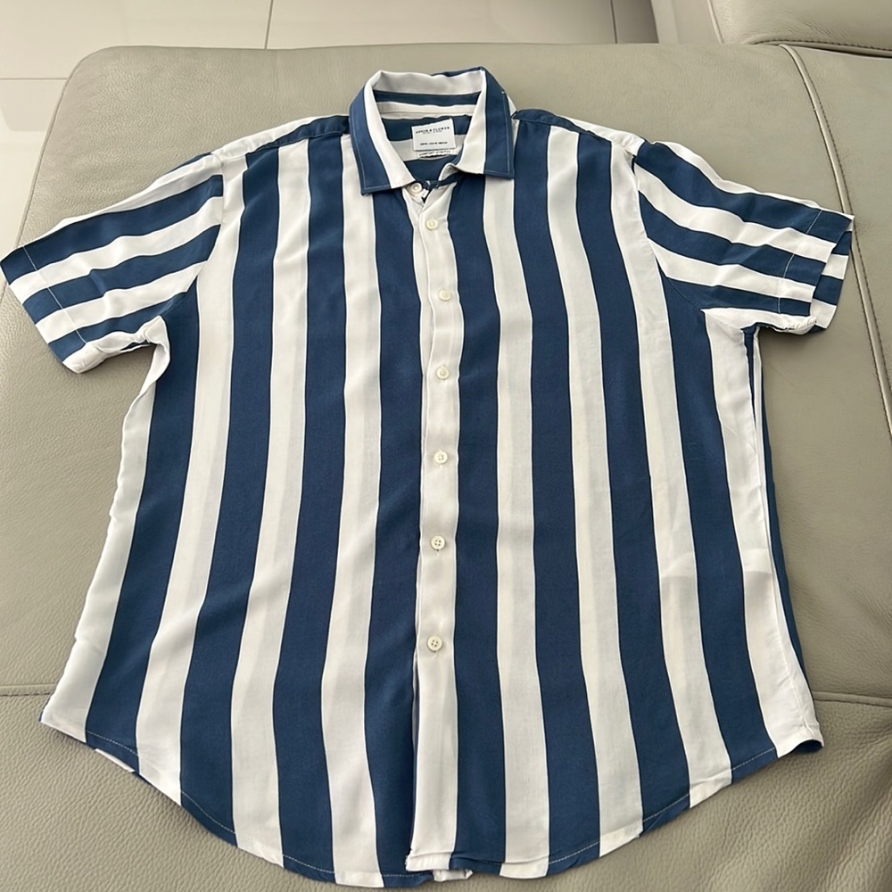 Denim & Flower Ricky Singh Stripe Shirt